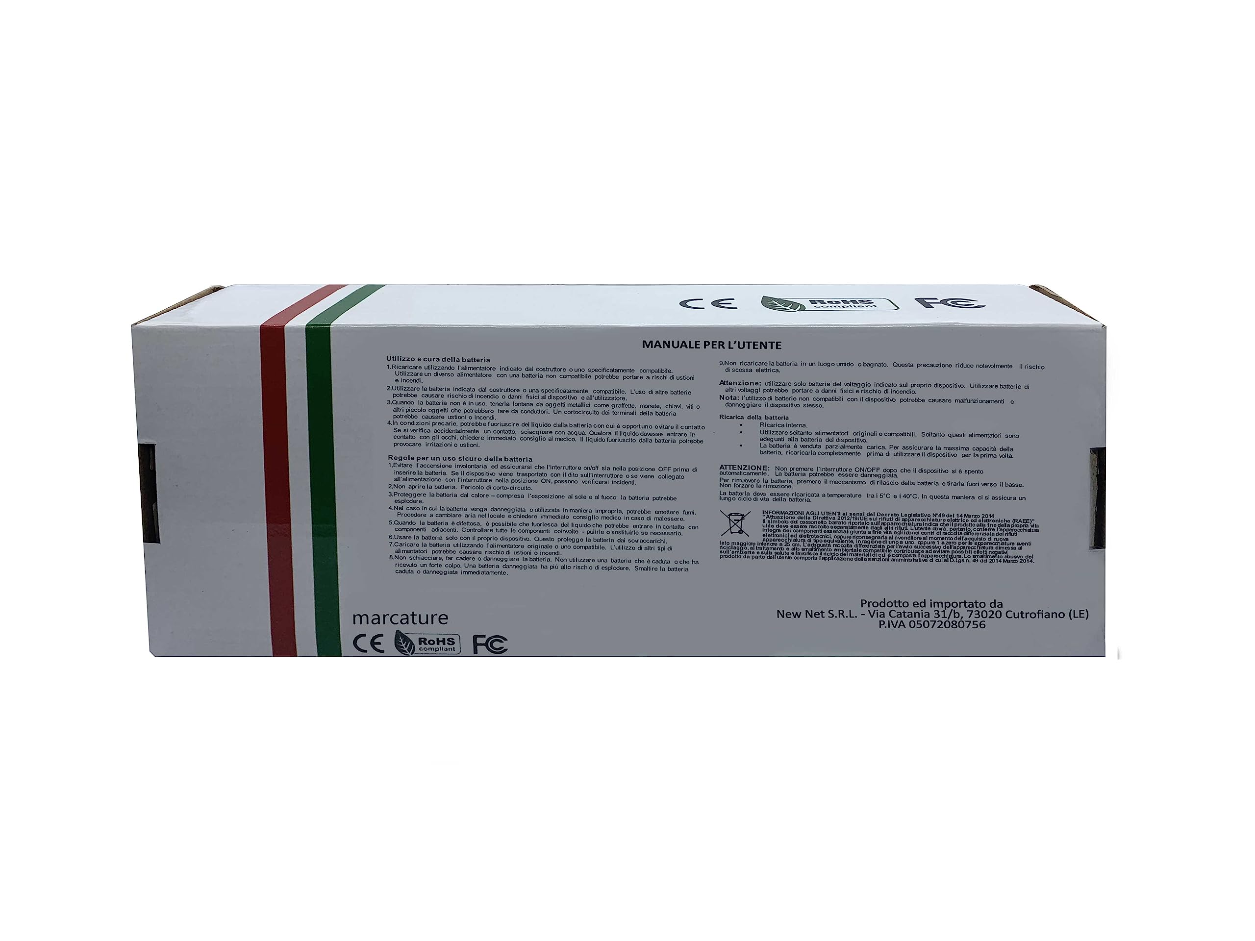 New Net Batteries - Batteria [ 11.4 V - 6680 mAh - 76.15 Wh ] compatibile con Mac Book Pro 15" 1820 1707 13.3 14.3 - EMC 3162