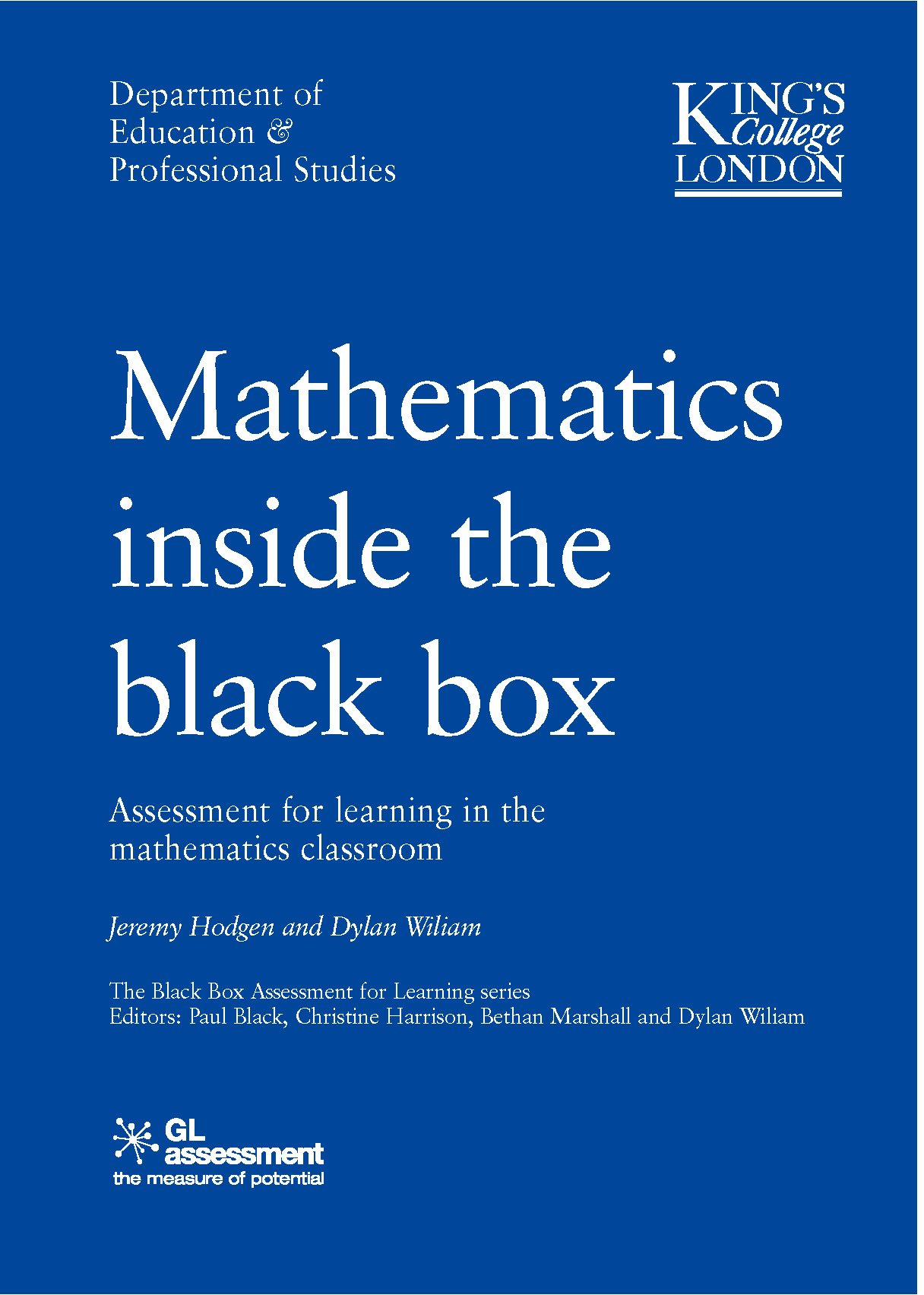 Mathematics Inside the Black Box