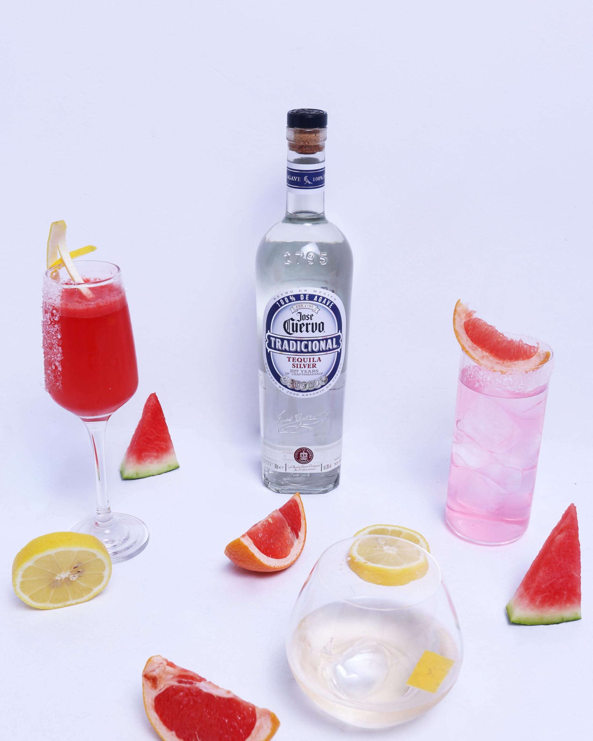Jose Cuervo Tradicional Silver 70cl - Tequila 100% blue agave, non invecchiato. 40% vol.