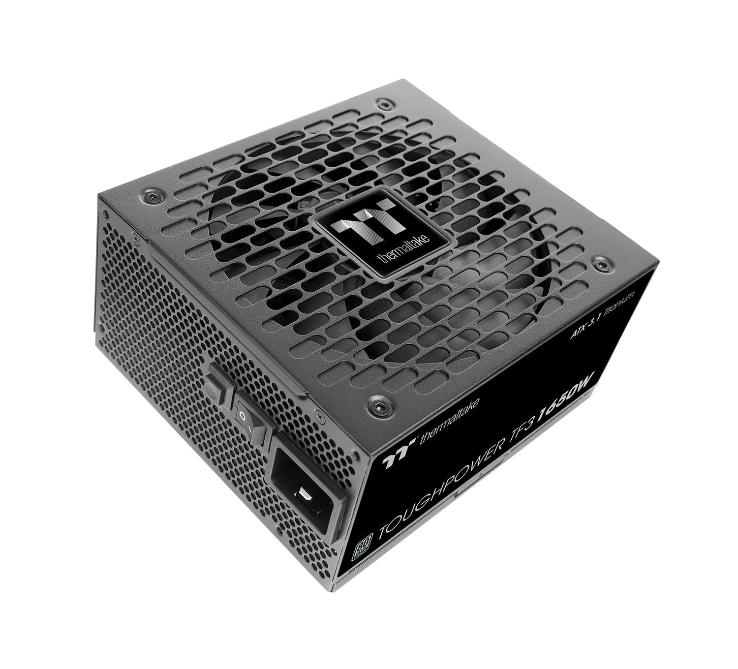 Thermaltake Toughpower TF3 1300W | ATX 3.1 | PCIe Gen 5.1 12V-2x6-Anschluss | geräuscheramer Betrieb | Overclocking Mode | Low Profile Kabel | 80Plus Titanium Zertifiziert | Modular