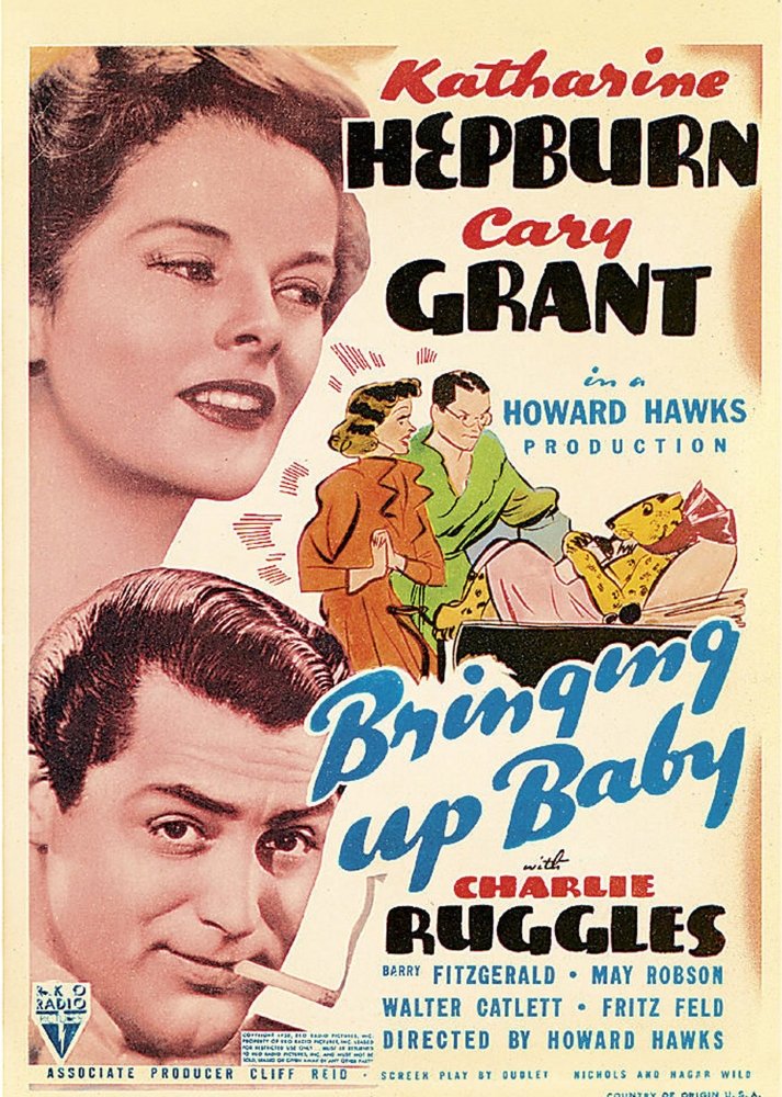 Amazon.com: Bringing Up Baby Left From Top Katharine Hepburn Cary