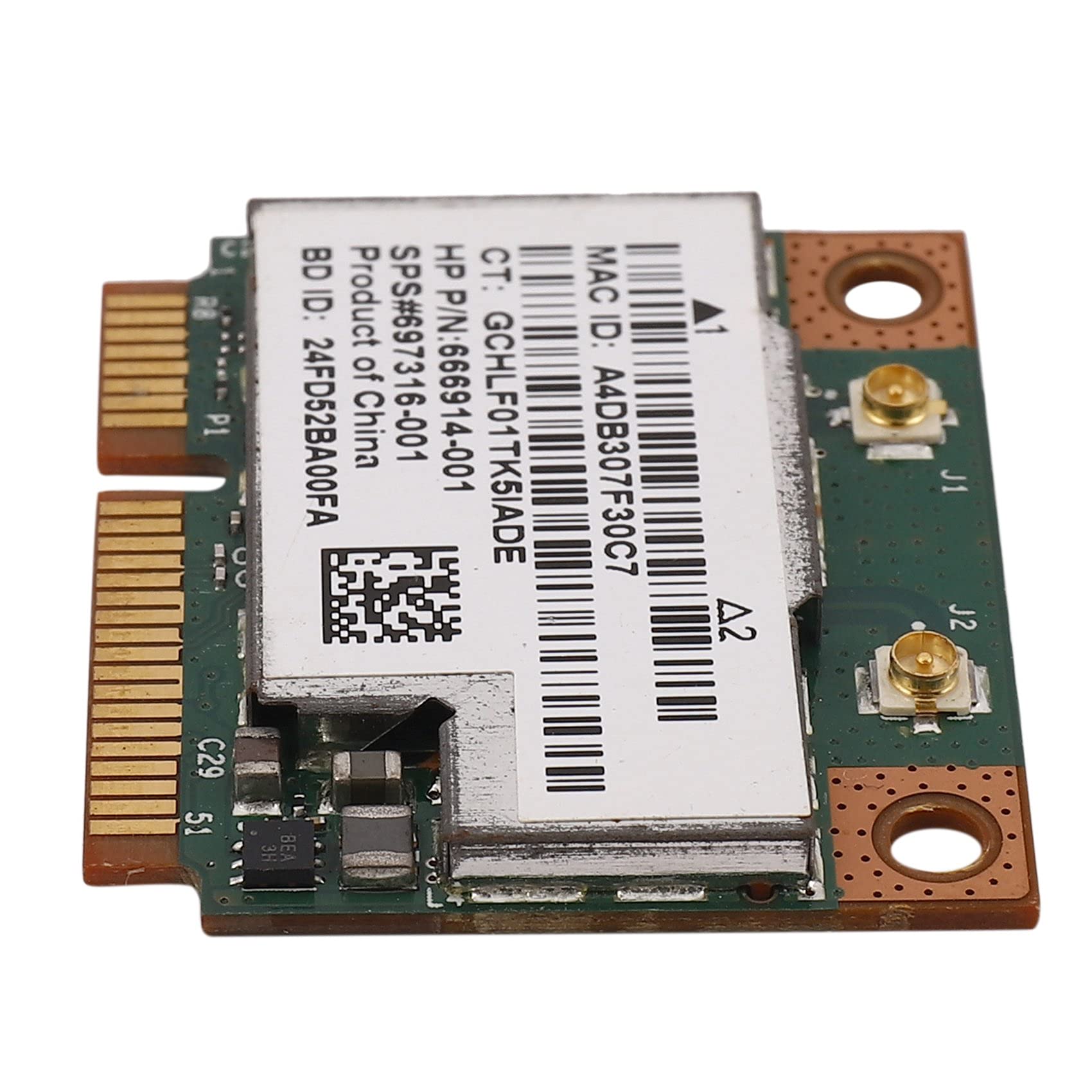 Doppio Band 2.4 5G 300M 802.11A / B/G WiFi Bluetooth 4.0 Half Mini Pci-E Card per Bcm943228Hmb 718451-001