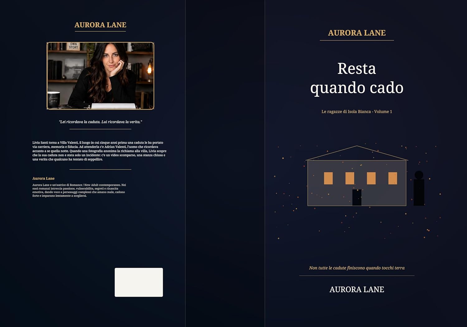 Resta quando cado: Le ragazze di Isola Bianca - Volume 1 (Romance adult - Aurora Lane Vol. 2) (Italian Edition)