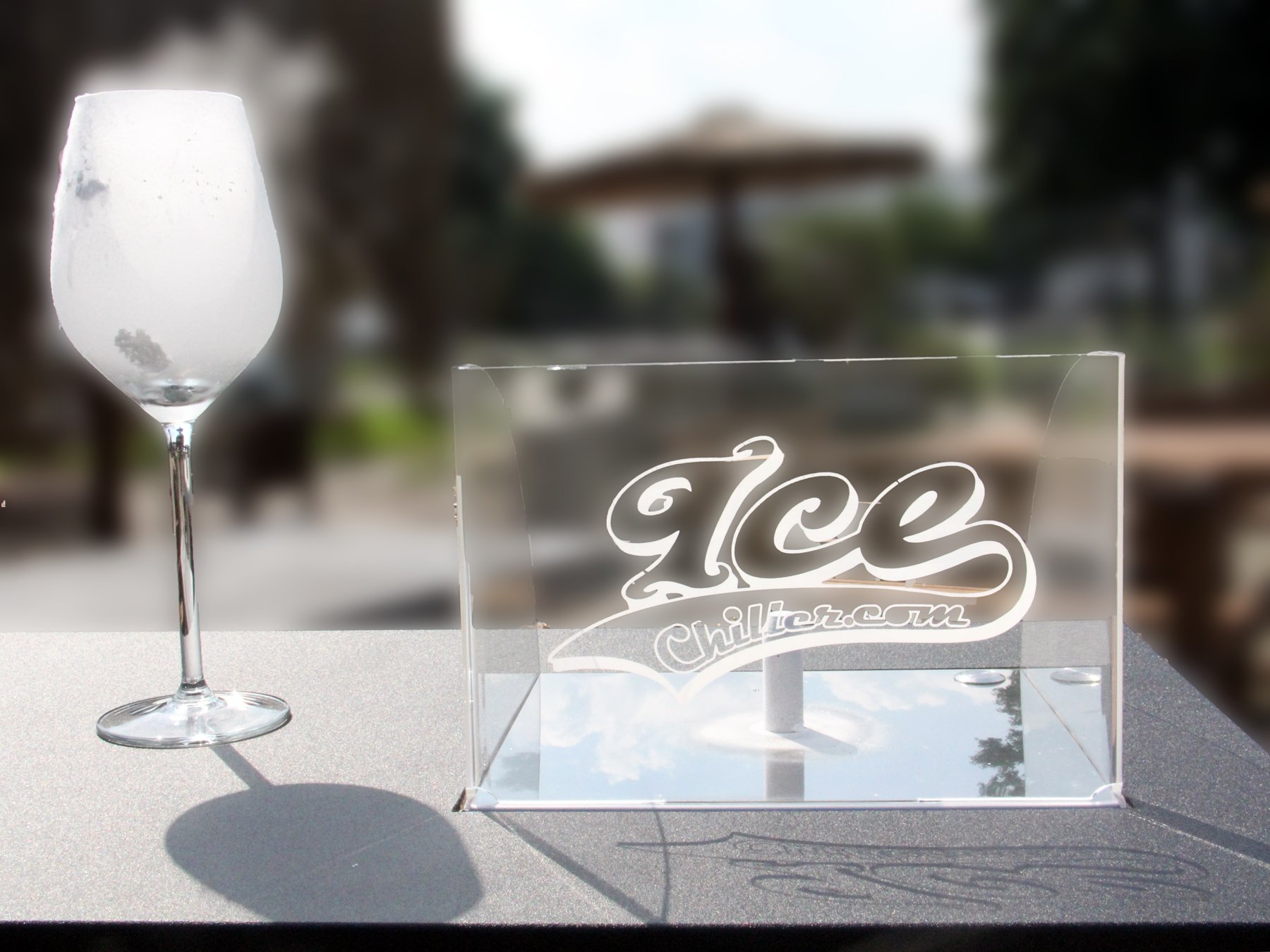 Ice Chiller vetro vereiser con bancone – frigocantina