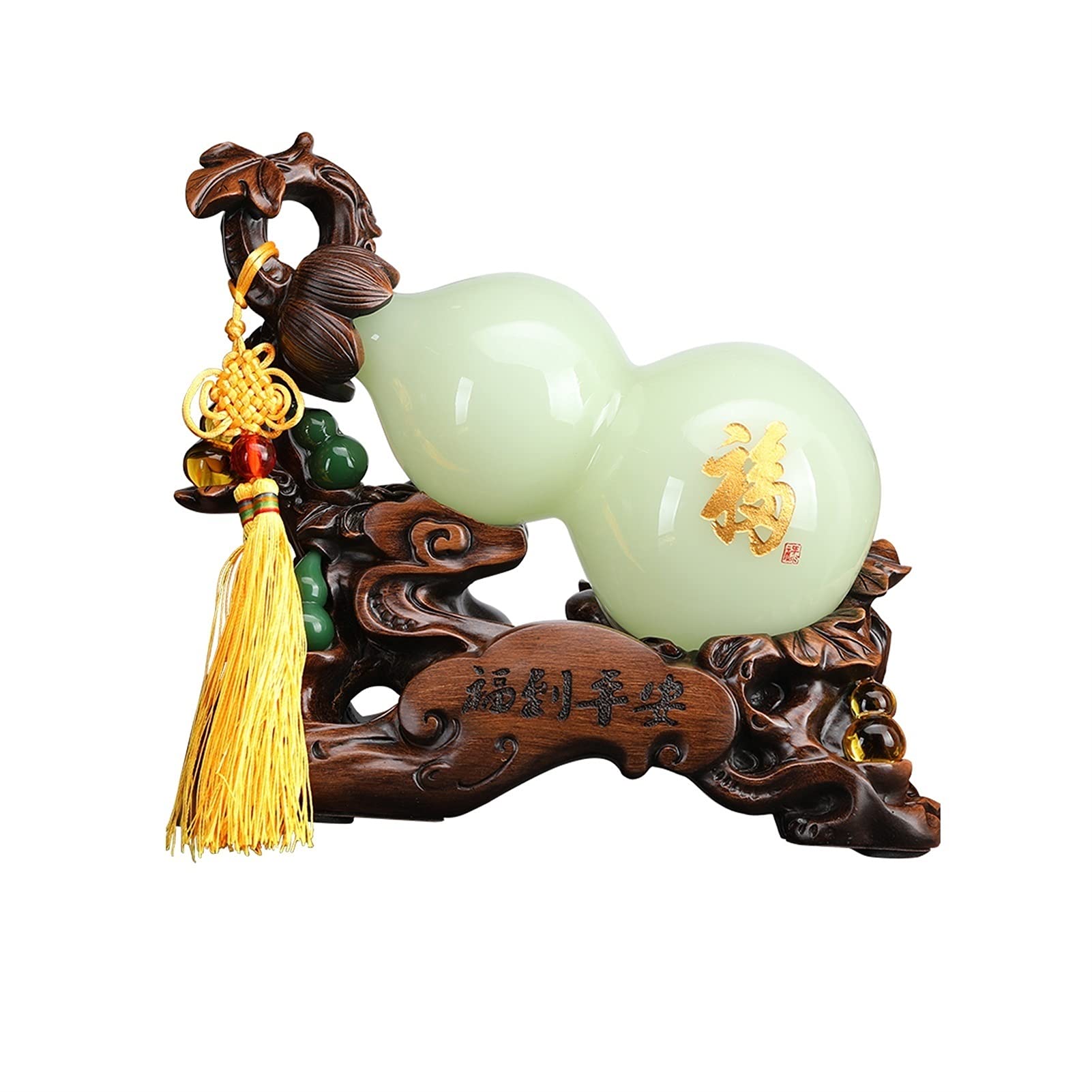 Cadeau Nouvelle Maison Gourd - Ornement Fengshui Idéal pour une Ouverture