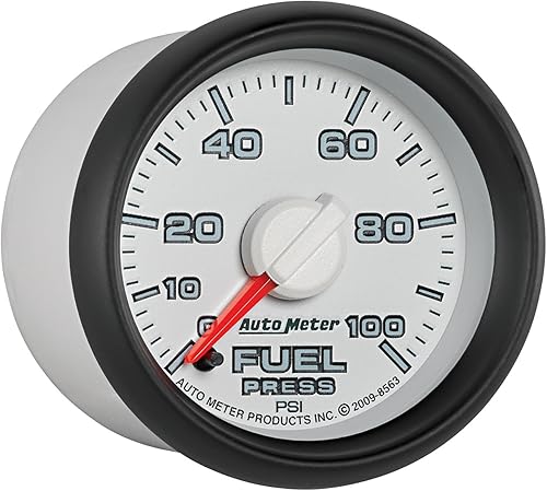 Auto Meter 8563 Factory Match 2-116" 0-100 PSI Presión de combustible para Dodge