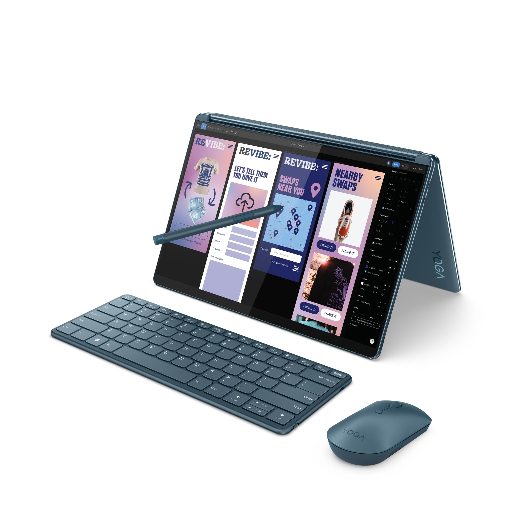 Notebook Lenovo Yoga Book 9 Intel Core Ultra 7 16GB 512GB 13