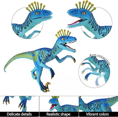 Miniatura 10 de Juguete de dinosaurio grande de tiranosaurios Rex de 134 pulgadas figura de juguete realista de dinosaurio modelo D-Rex figuras de dinosaurio