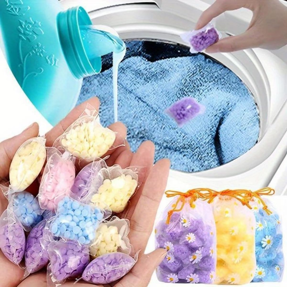VISUAL ARREST 100 PCS Fragrance Beads for Washing Machine Fragrance for Clothes Perfume Balls Laundry Fragrance Booster Scents Beads Pods Long Lasting Top Front Load Machines (B0D4Z13Z1V) Amazon Price History, Amazon Price Tracker