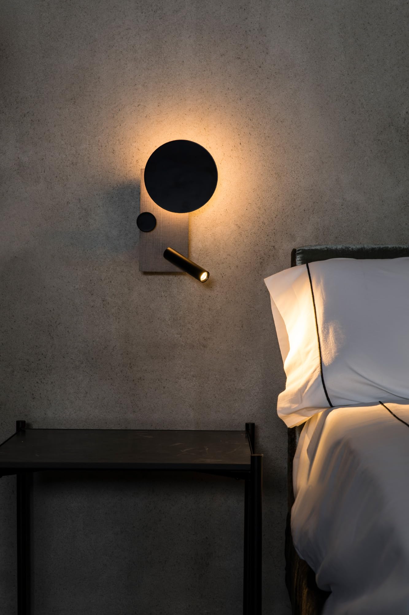 Faro Barcelona 20066- KLEE Lampa sufitowa LED szara z napędem