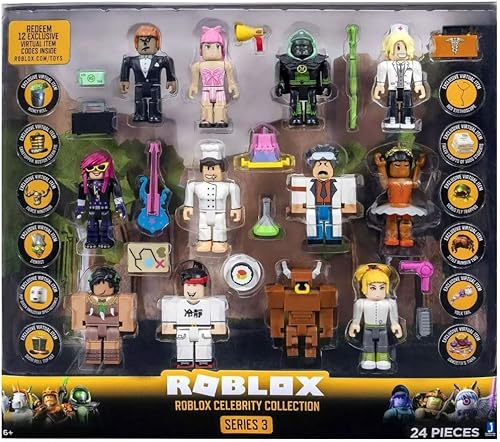 Miniatura 2 de Playset Celebrity Collection - Serie 3 Figura 12 Pack (incluye 12 artículos virtuales exclusivos)