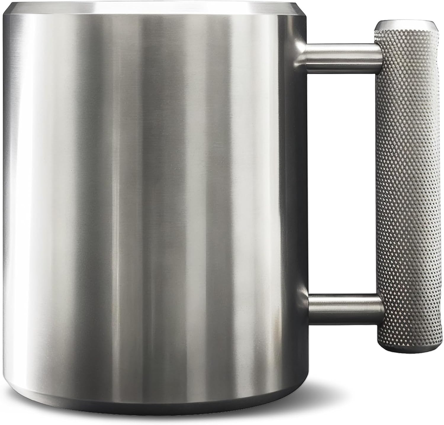 Taza pesada de 18 libras y 10 onzas de acero inoxidable con mancuernas para ejercicio, taza de agua, súper pesada, entrenamiento de fitness