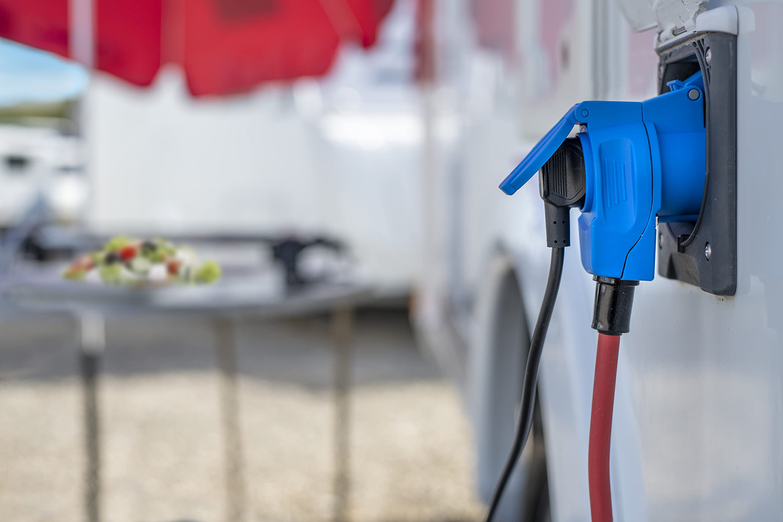 Brennenstuhl - Extensor eléctrico para autocaravanas, Barcos, Tiendas ambulantes (15 m H07RN-F 3G1,5, Exterior), Fabricado en Francia