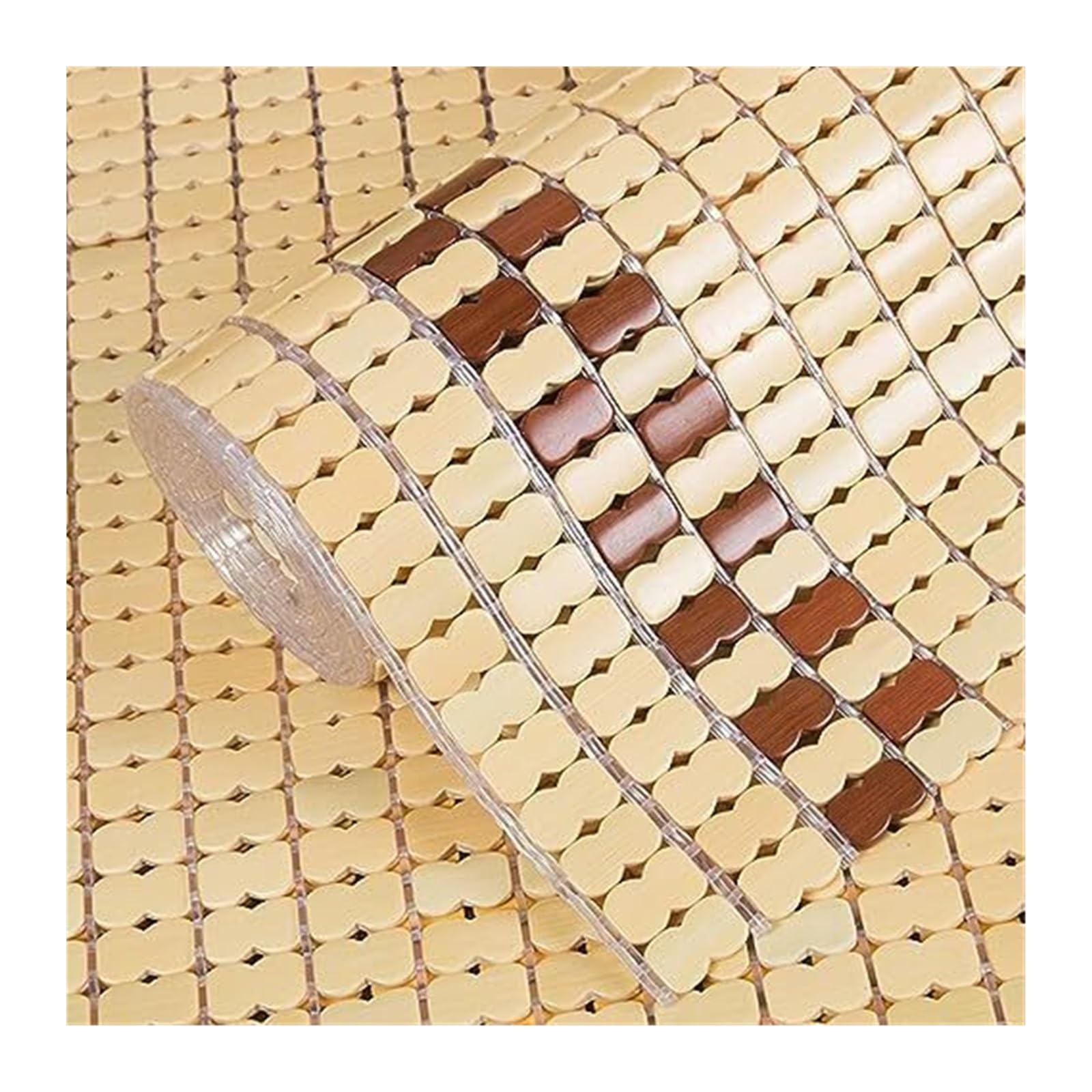 Summer Bamboo Bed Mat, Bamboo Cooling Summer Breathable Smooth Folding Mat, Multiple Sizes For Sofa Bed(50x100cm(1.64x3.28ft))