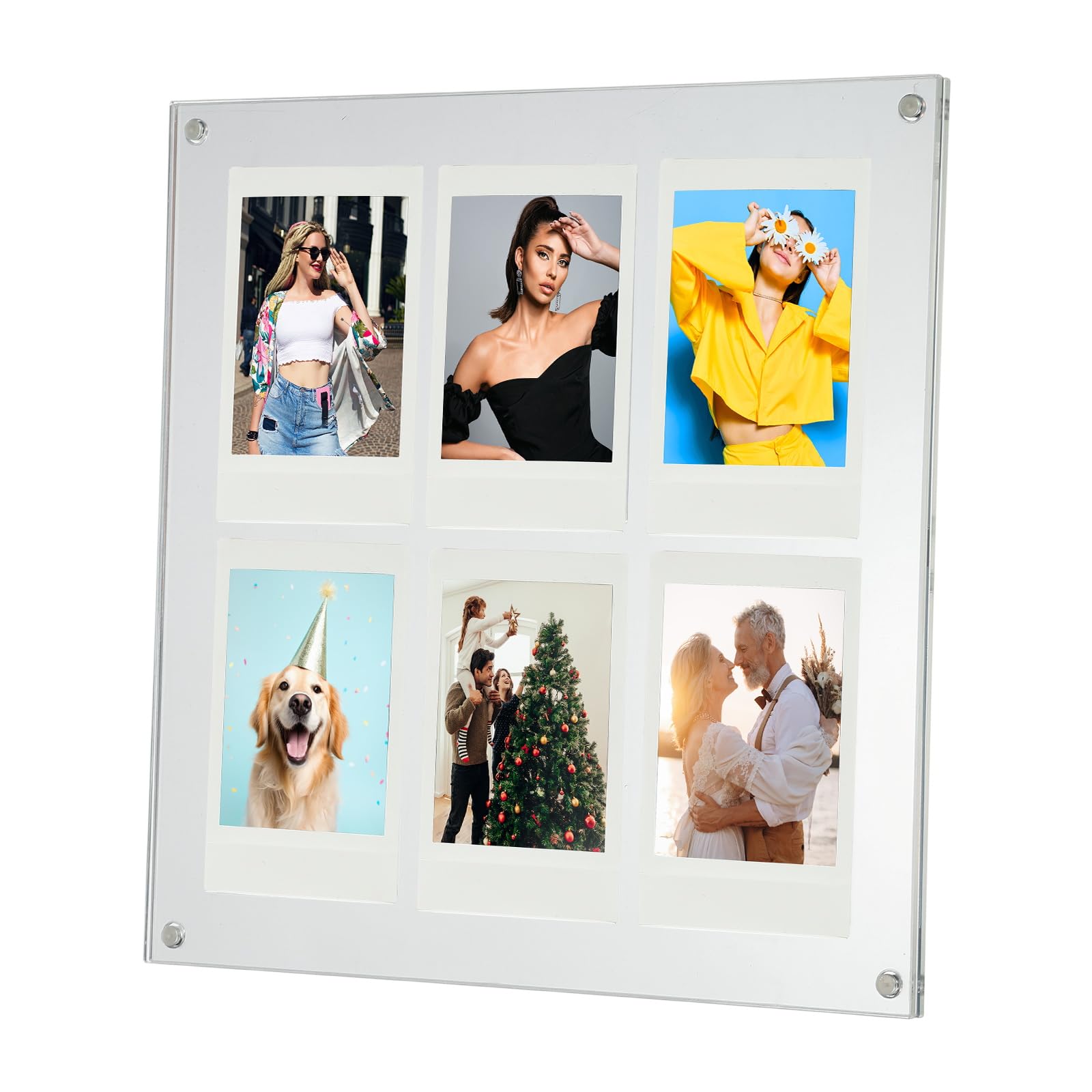 Cadre photo collage acrylique pour protéger et afficher vos mini photos