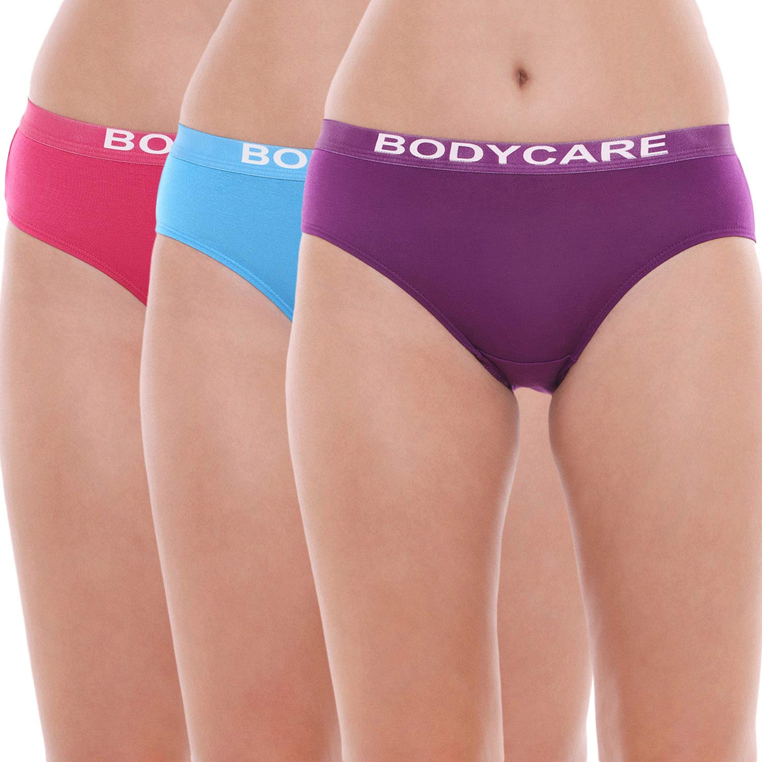 bodycare Women's Cotton Briefs (Pack of 3)-picture-55
