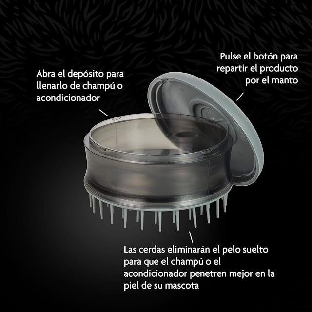 Foto 4 de 7 de FURminator Cepillo de baño para perros y gatos