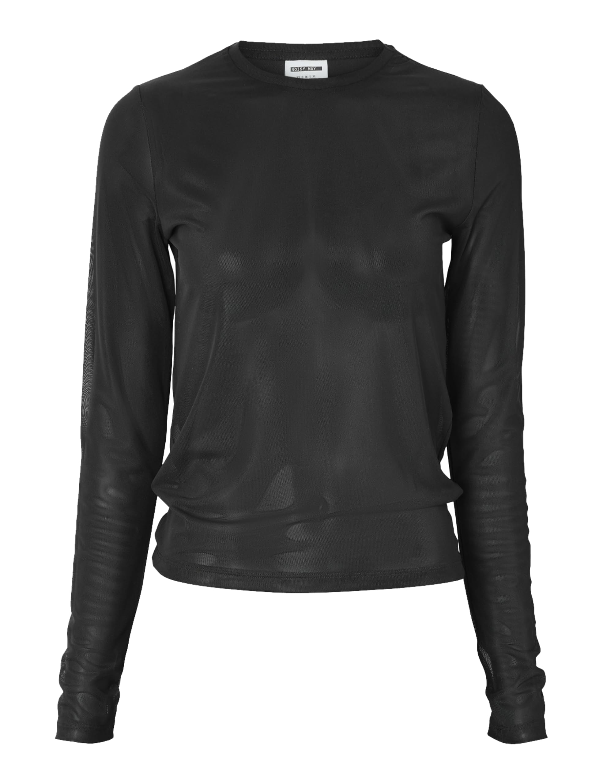 Noisy May Nmjudith L/S Mesh Top Bg Noos Donna