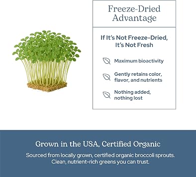Eclectic Glass Broccoli Sprouts FDV, 50 Count