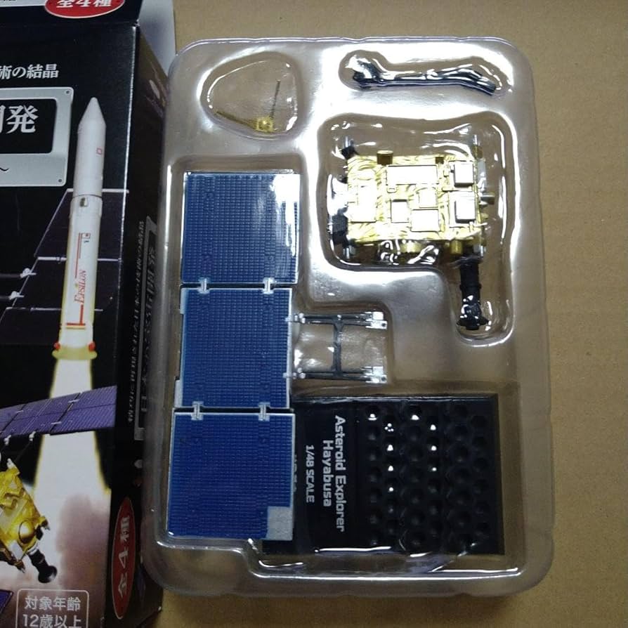 47新品HAYABUSA 小惑星探査機 フィギュア Amazon.co.jp: 日本の宇宙開発スケールフィギュア 小惑星探査機