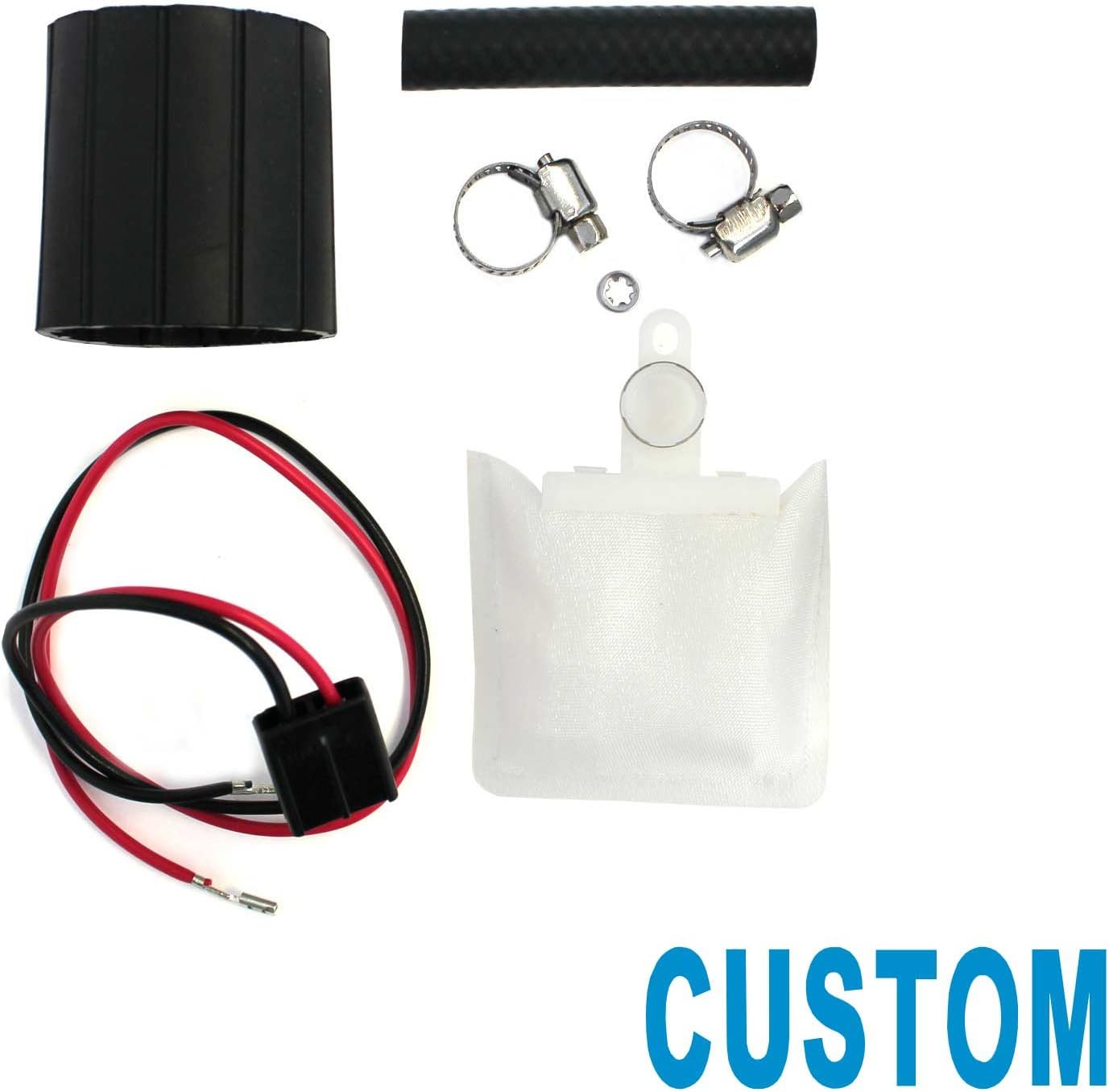 CUSTOM 255LPH High Performance Electric Intank Fuel Pump With Installation Kit F20000169
