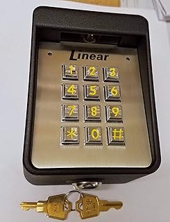 Exterior Digital KEYPAD Linear Model AK-11 ACP00748 Gate Access Control