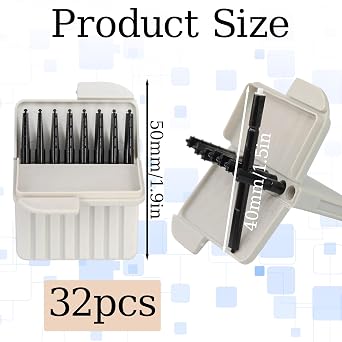 for Phonak Hearing Aid Wax Filters, 32PCS Replacement with Cerustop Wax Guards for Hearing Aids Compatible with Phonak, Widex & Unitron Hearings Aid Filters