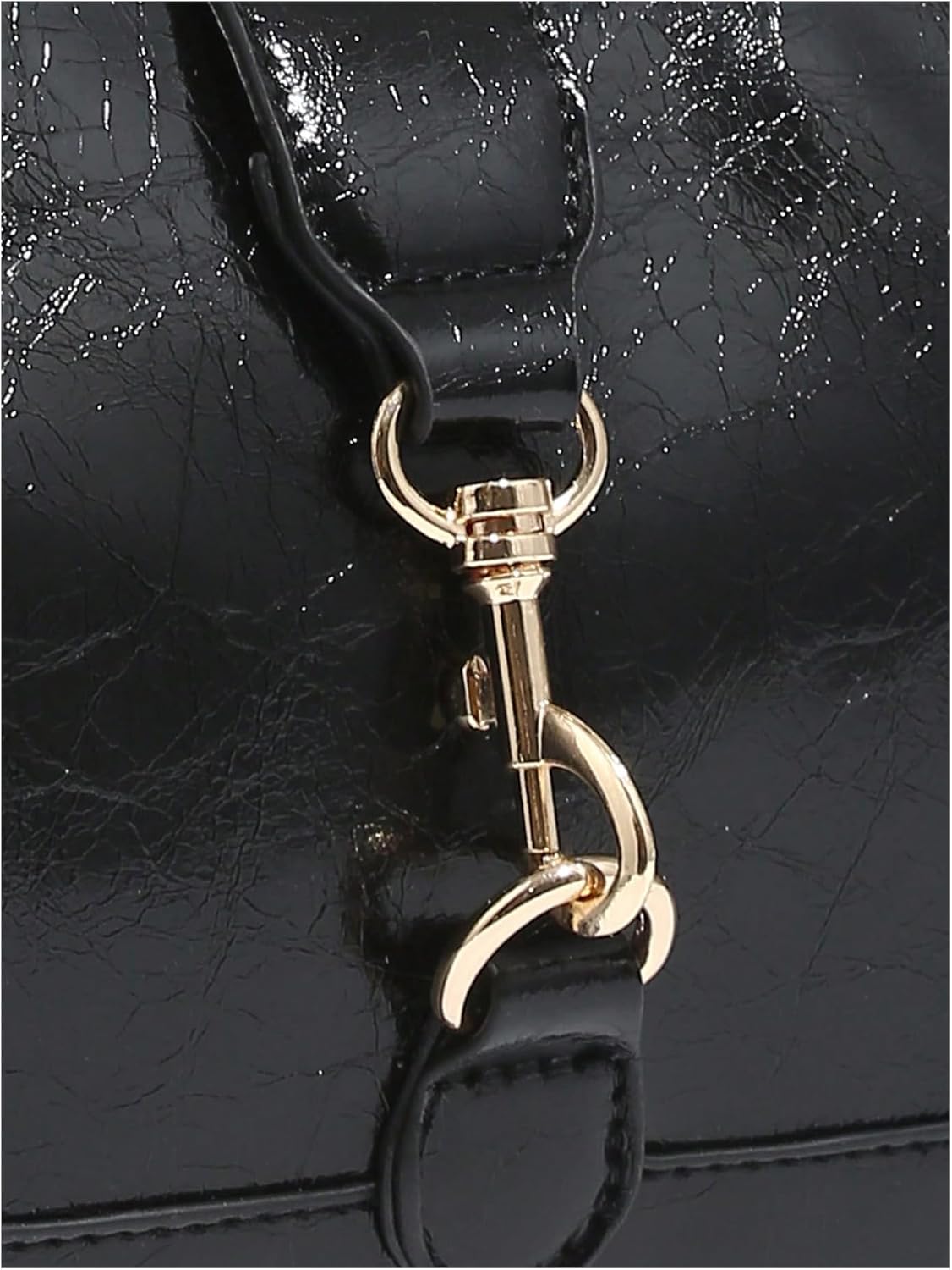 Women's Retro Vintage Zipper Shoulder Bag Adjustable Strap Elegant Underarm Purse Hobo Handbags - Image 3