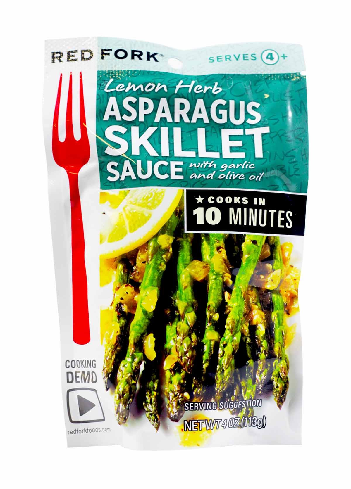 Red Fork Seasoning Sauce, Lemon Herb Asparagus, 4 Ounce (Pack of 8)