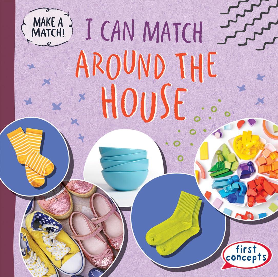 I Can Match Around the House (Make a Match!) Library Binding – 30 Dec. 2023