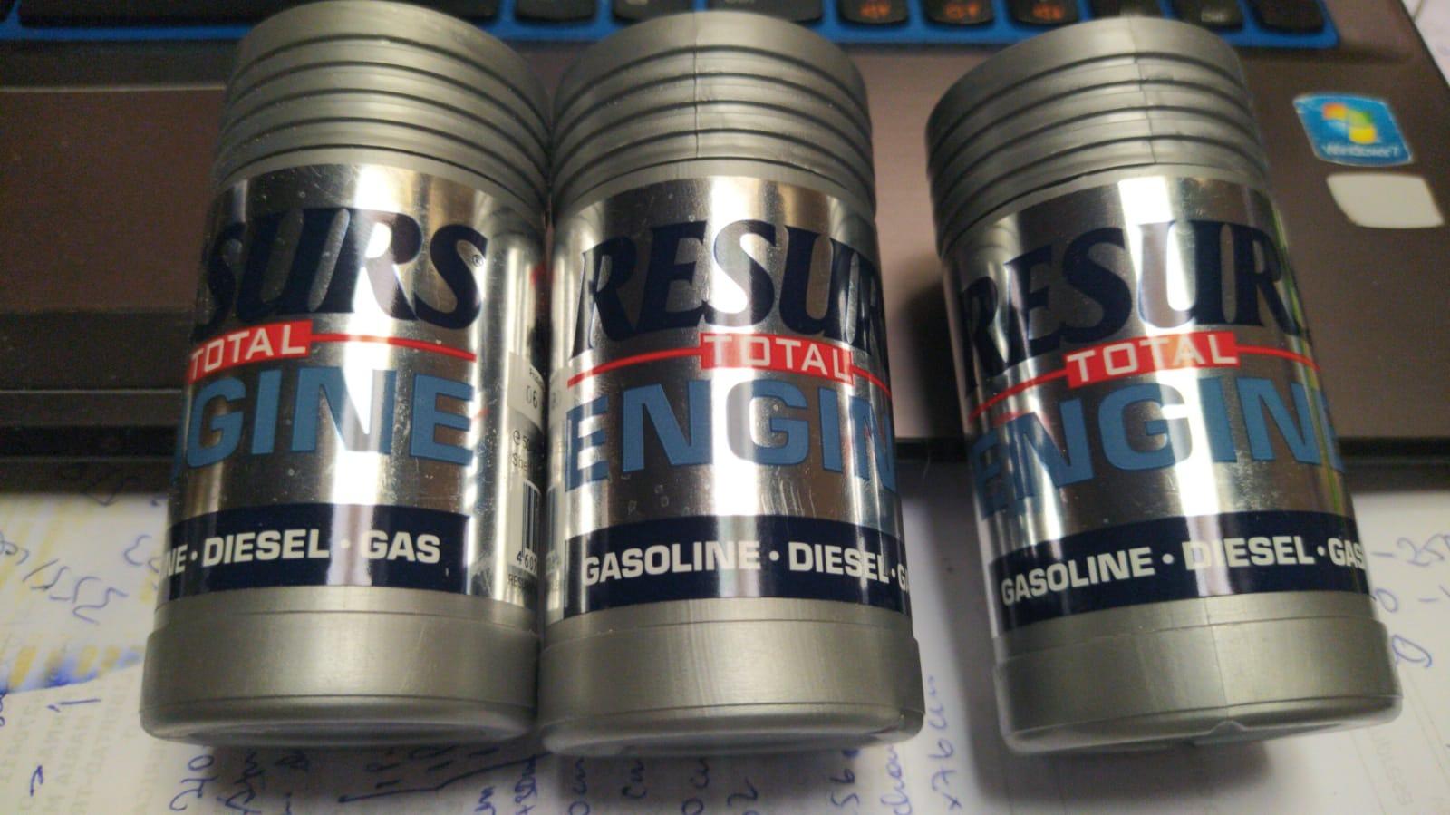 RESURS TOTAL 50 g. Engine Oil Additive for Petrol Engine