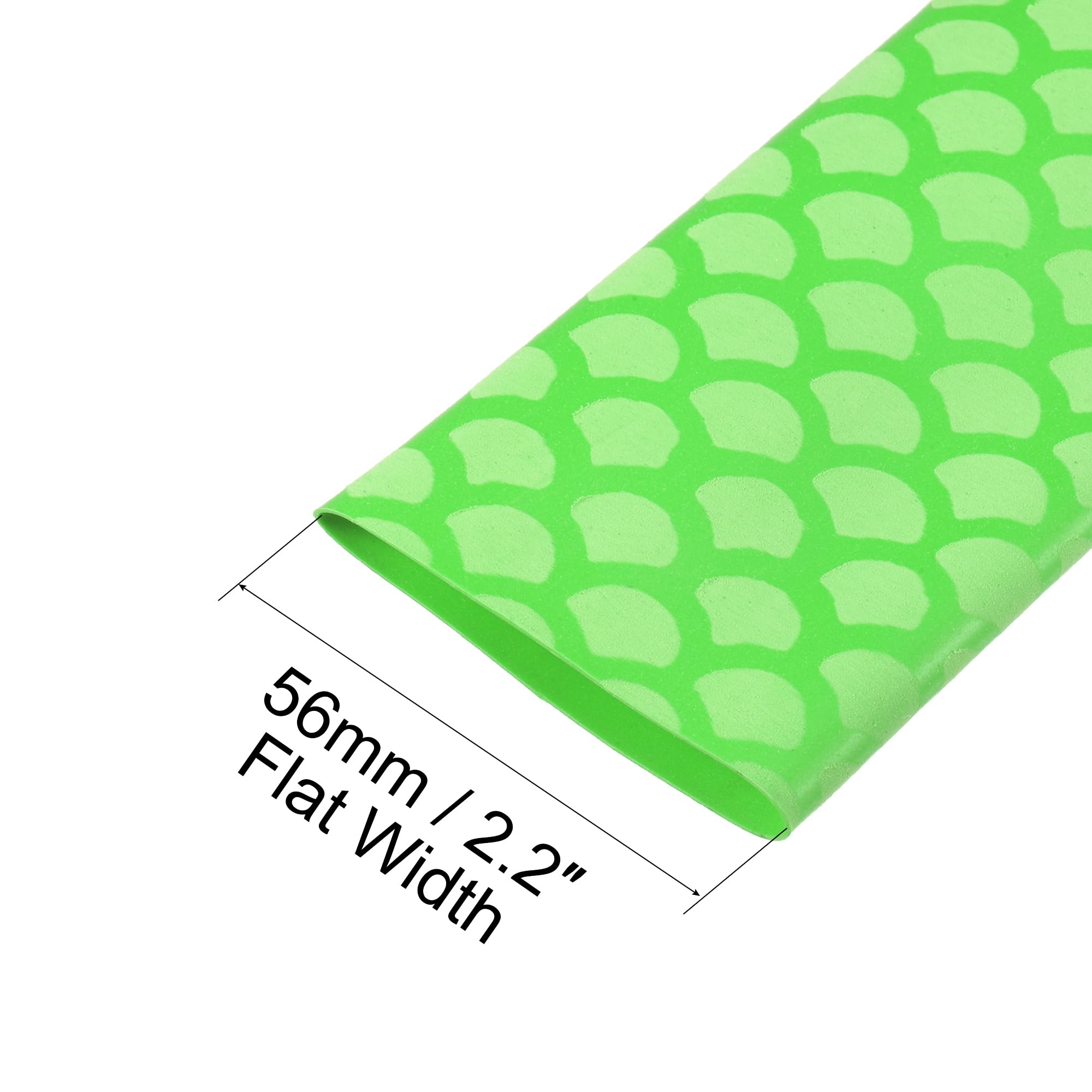 Uxcell Battery Pack Heat Shrink Wrap, 2m Length 56mm Flat