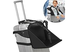 Upgraded Kids Travel Seat: Ride-On Suitcase for Limitless Adventures