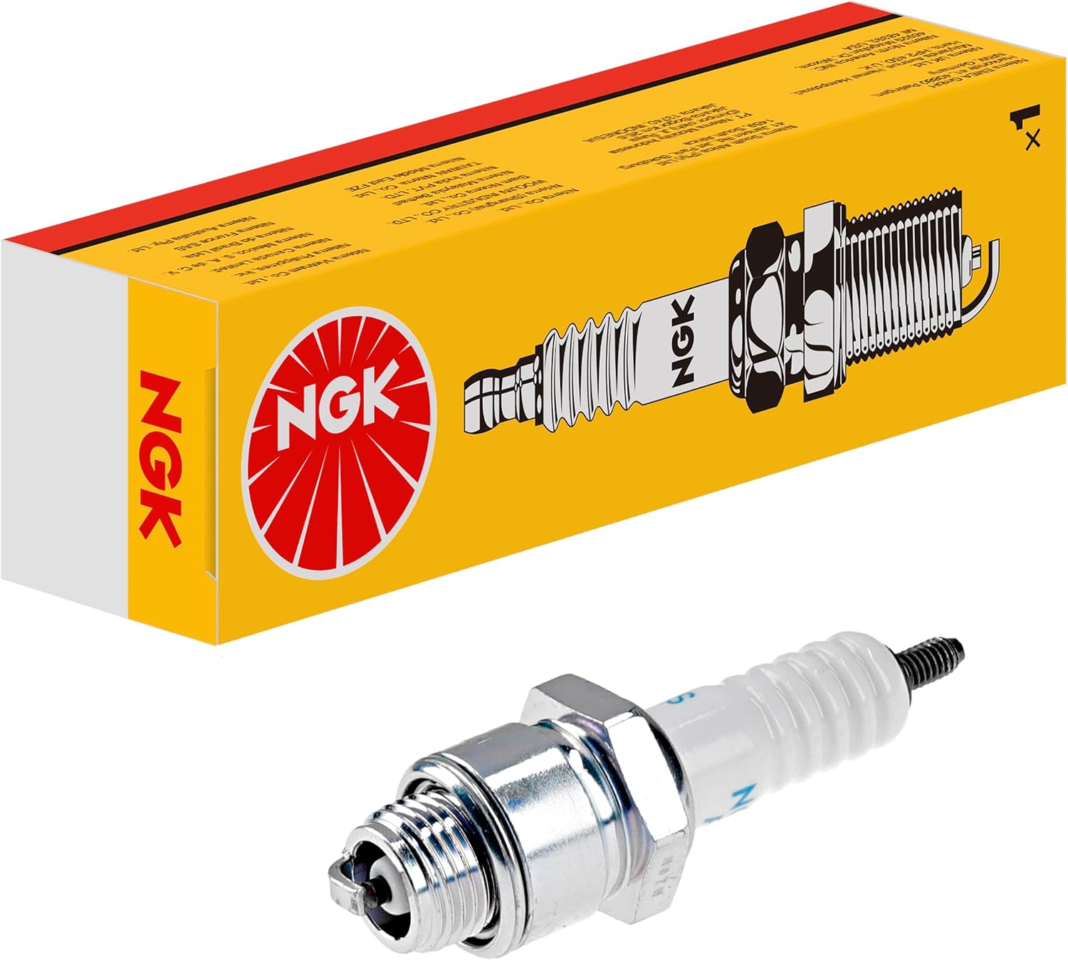 NGK (3522) BR6S Standard Spark Plug, Pack of 1