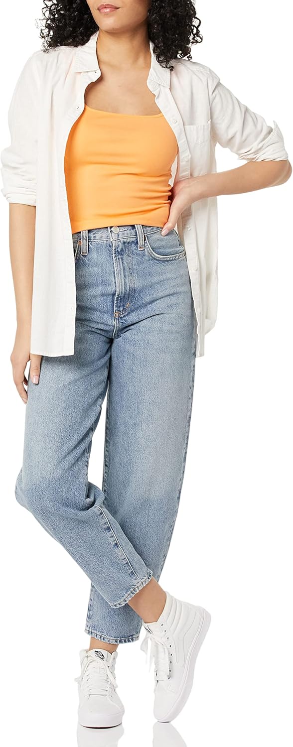 Amazon Essentials Women's Slim Fit Square Neck Tank Top - Image 4