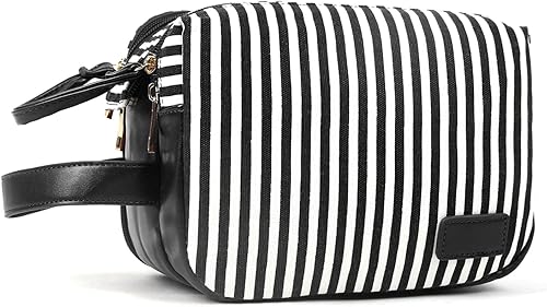 Pearl Angeli Neceser colgante de viaje para mujeres y hombres, resistente al agua, bolsa de maquillaje cosmético para baño, ducha, champú,