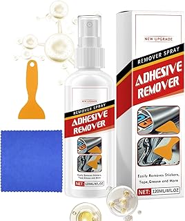 Glue Remover for Car - 120ml Powerful Windshield Sticker Remover - Professional-Grade, Multi-Functional Automobile Care Tool for Interior, Door Window Frames