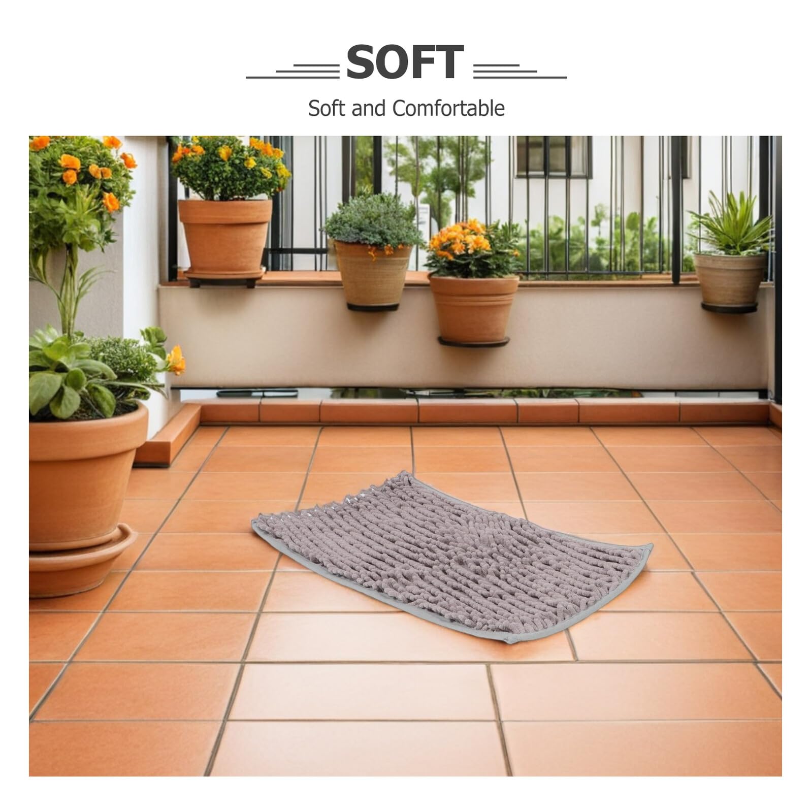GLEAVI 4stücke Unere rutschfeste Einstreu für Meerschweinchenkäfig Weiche Chenille-Matte Wiederverwendbar Saugfähige Schlafdecke für Kleintiere Wie Hamster und Rennmäuse