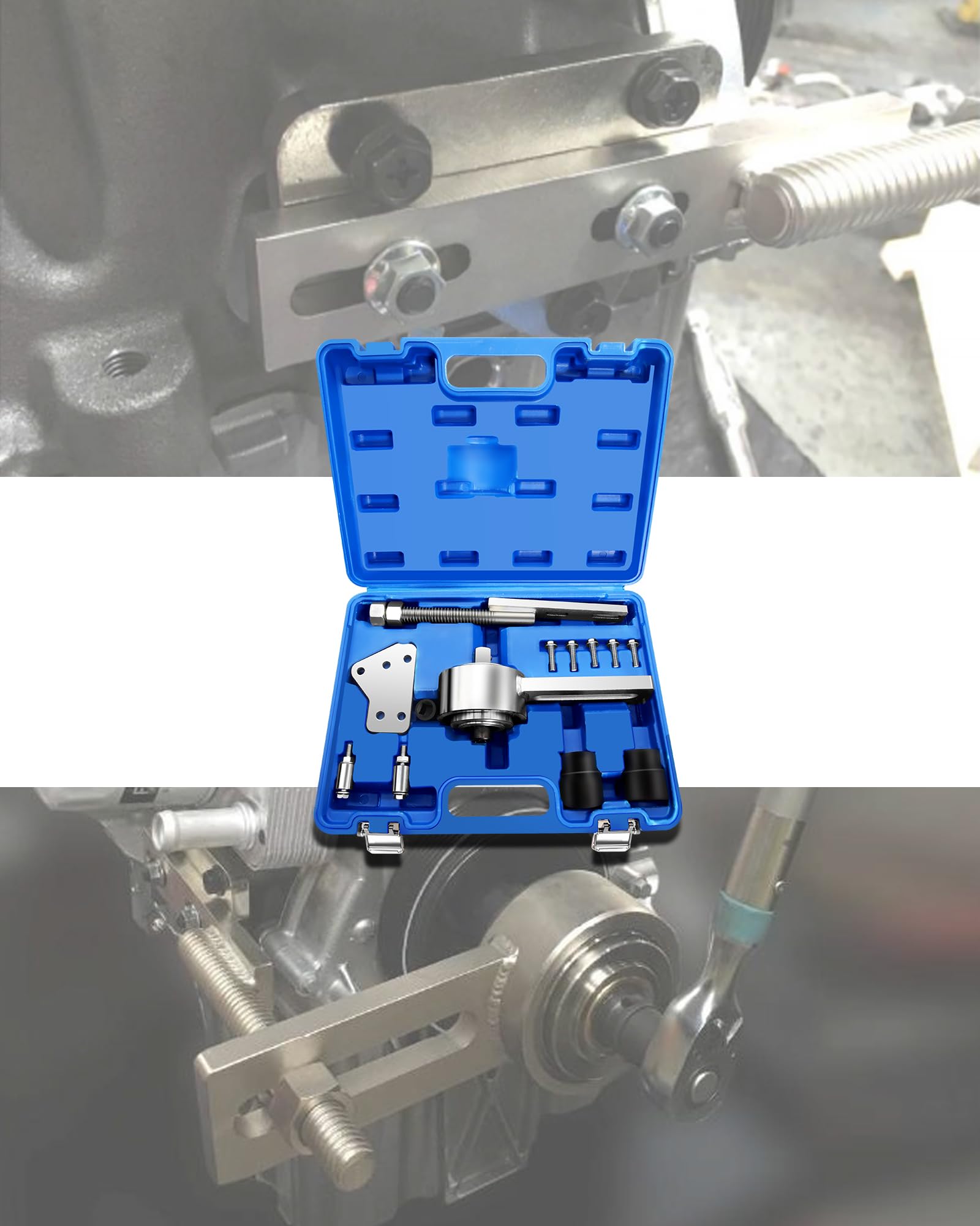 RUIZHI Multiplicador de Par - Desmontaje e Instalación, Acero Al Carbono, 303-1611, Amplificador de Par Compatible con Motores Ford 1.0 Ecoboost, 1.0/1.1 Duratec, 2.0 Ecoblue Y 2.0 Duratorq-TDCi