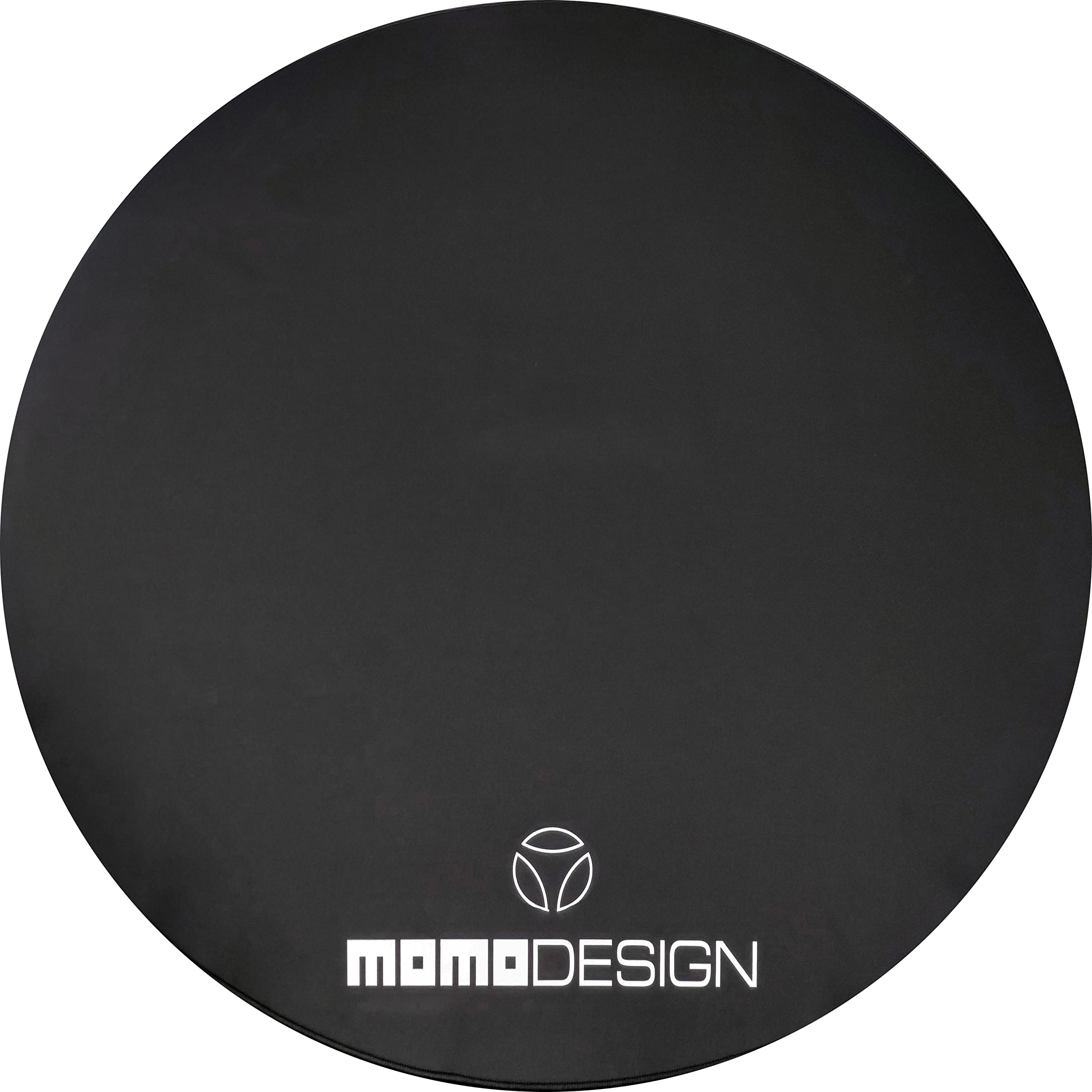 Momo Design MD-CM1202-W Gaming Chair Mat 120 cm Black with White Trim