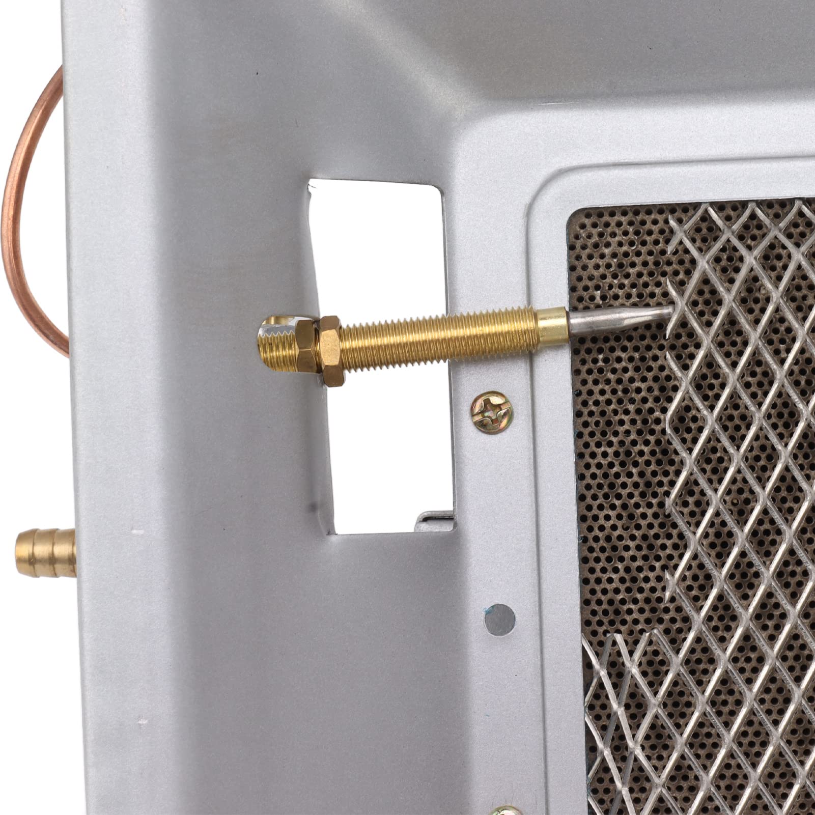 Cryfokt Calentador para Criadora de Pollitos, Equipo de Calefacción de Gas Infrarrojo 2,46 KW/h 2116 Kcal/h para 700-900 Pollitos 10-15㎡, con Control Manual para Gallinero de Pato