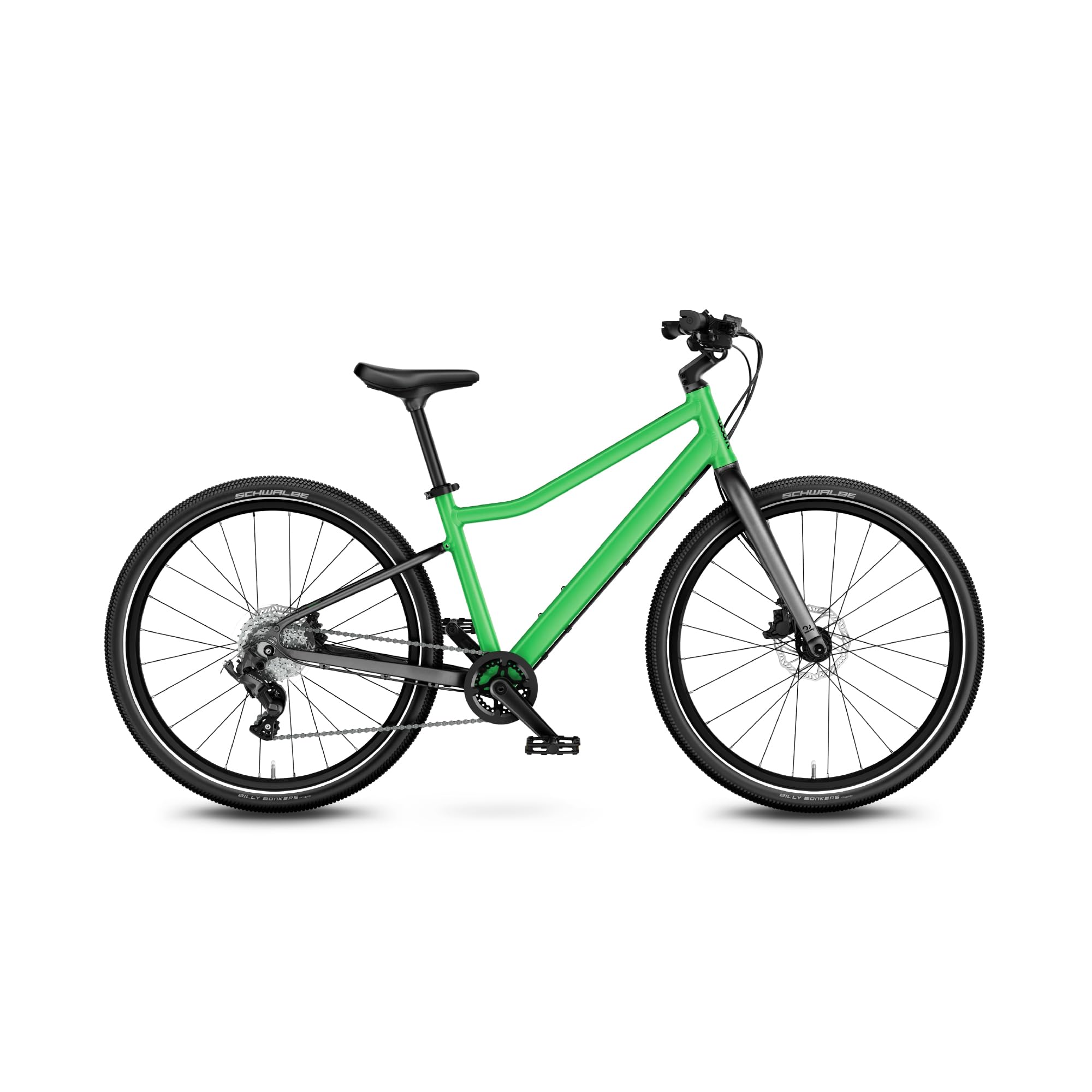 Woom Explore 5 Kinderfahrrad - Premium Bike - 8-Gang MicroSHIFT - Hydraulische Scheibenbremsen - Alter 7-11