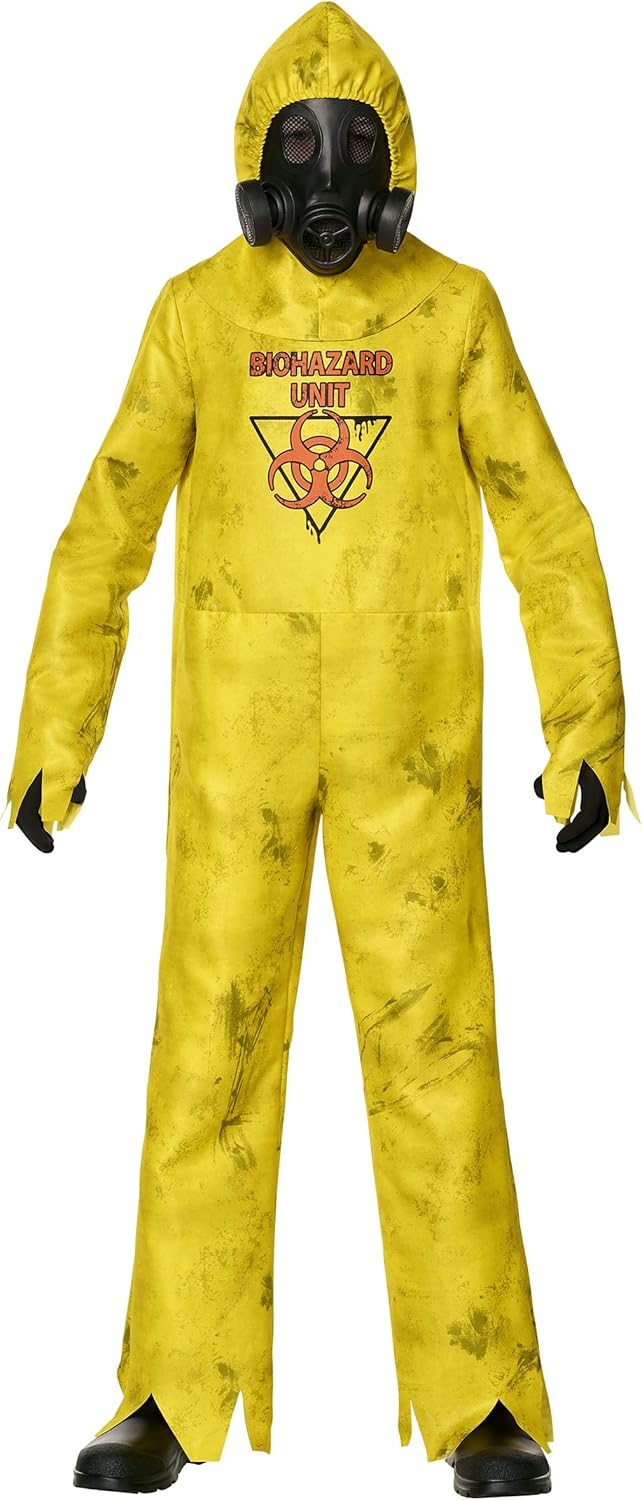 Spirit Halloween Kids Hazmat Hazard Zombie Costume