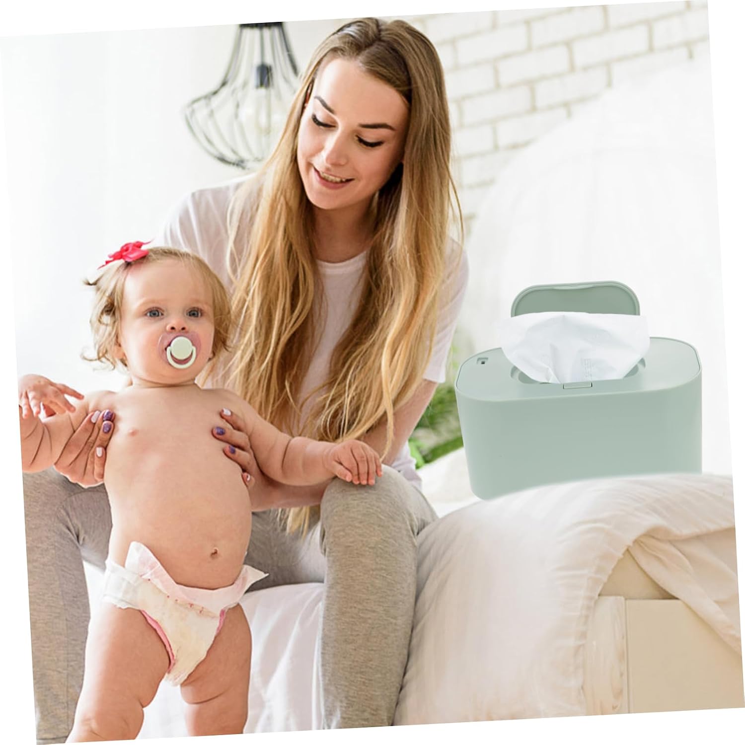 Wet Wipes Warmer for Car Home USB Portable Heater Safe Efficient Diaper Warmer