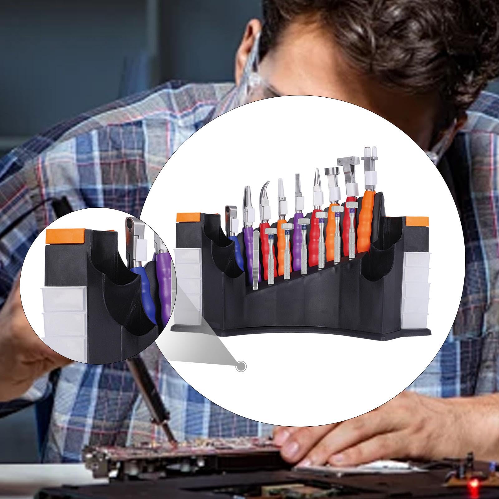 Pinze Per Occhiali Professionali Con Cacciavite | resistenti all'usura, per riparazione e regolazione