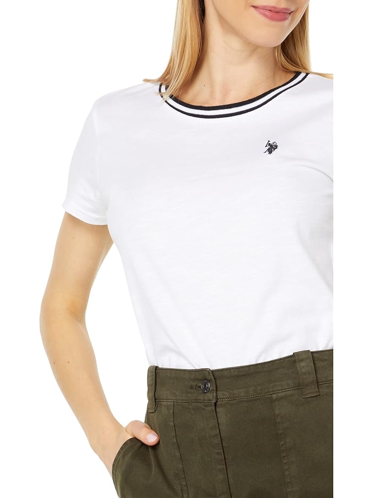 U.S. POLO ASSN. Ringer Neck Trim Tee