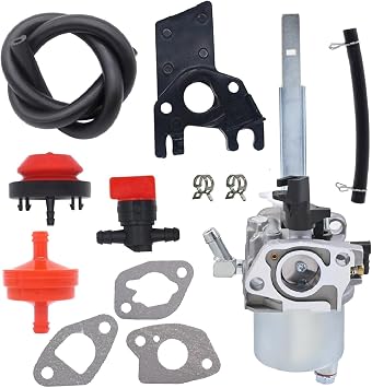 NIMTEK 532437122 Carburetor for 208cc Engine Fits Husqvarna ST121E ST151 ST131 Poulan PR521 PR621 PR521ES McCulloch MC621 MC621ES Snow Blower