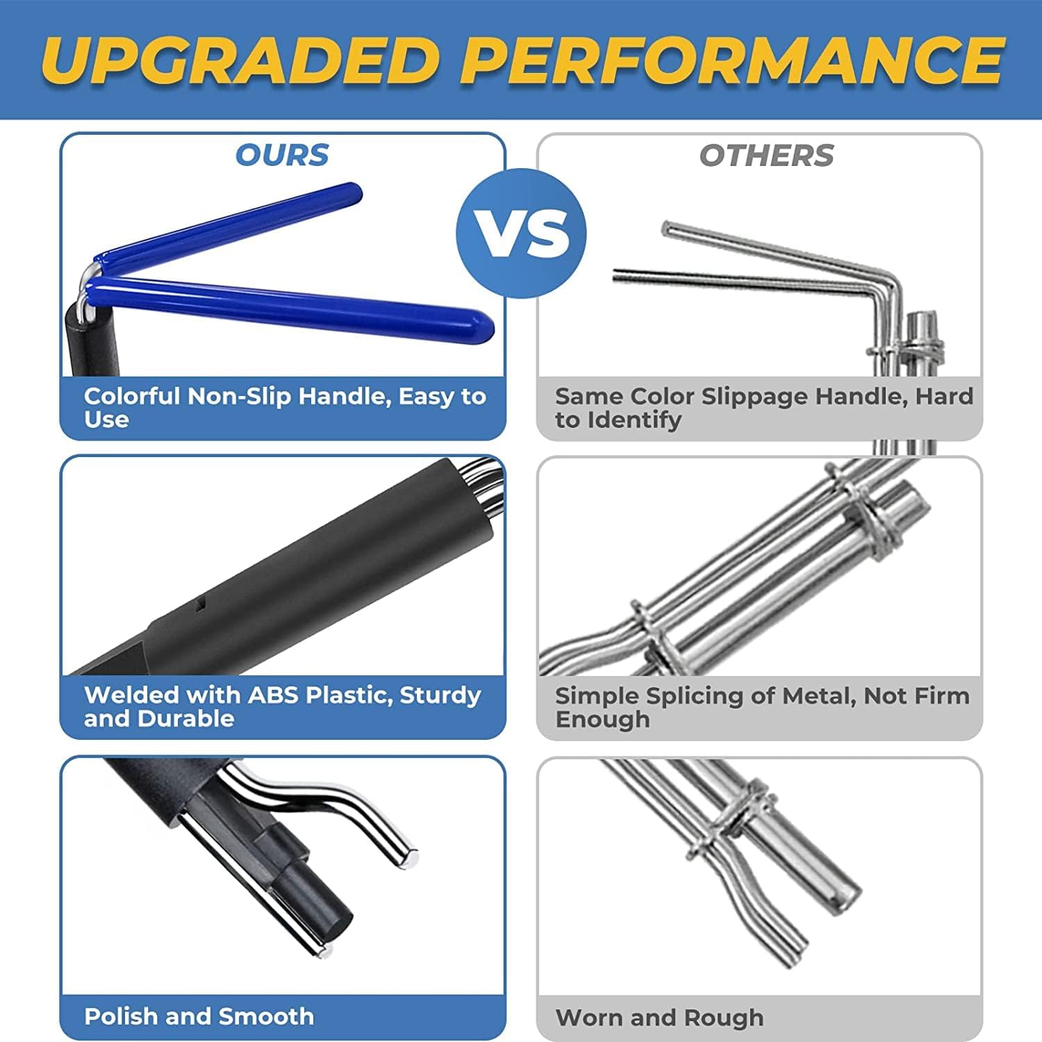 Seal Installation Tool, KZNANZN 4 Pack Hydraulic Cylinder Seal Kit for U-Cup Twistor Installation, Piston Rod Seal Install, O-Ring Twistor & Pick, Portable Seal Puller Tools Set Universal