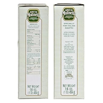 Molinella Rice Arborio, 16 oz