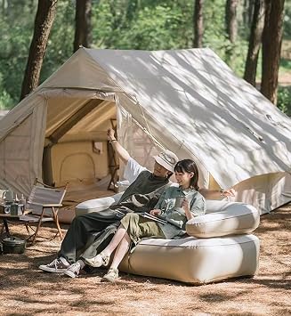 Inflatable Sofa, Double Air Bed, Portable Outdoor Mattress, Easy to Use Inflatable Sofa, Inflatable Camping Accessories